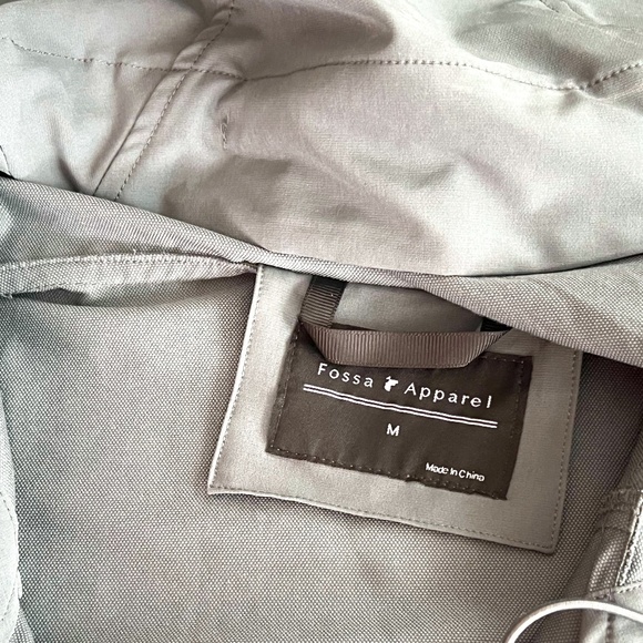 Fossa Apparel - Skyline Soft Shell Half Zip - Size Medium - Grey - Picture 2 of 2